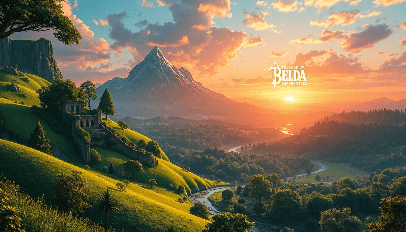 Breath of the Wild landscape